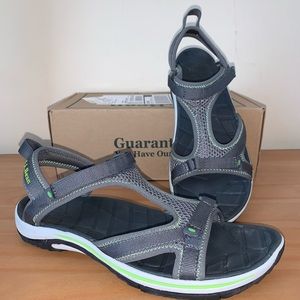 LL Bean Women’s Discovery Sandal 2 Stretch In Graphite- New In Box!